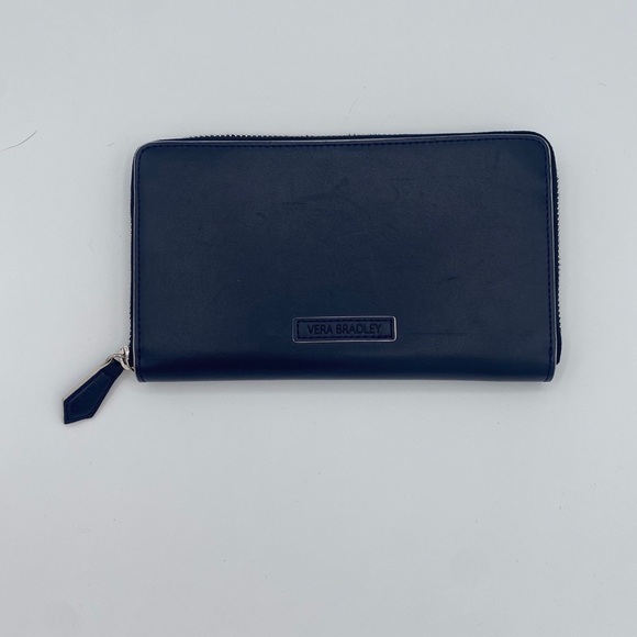 Vera Bradley Midnight Blue Zip Wallet - Picture 1 of 7